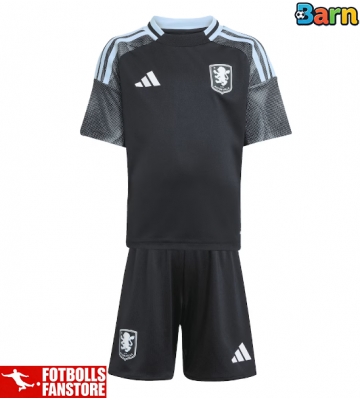 Aston Villa Bortatröja Barn 2025-26 Kortärmad (+ Korta byxor)